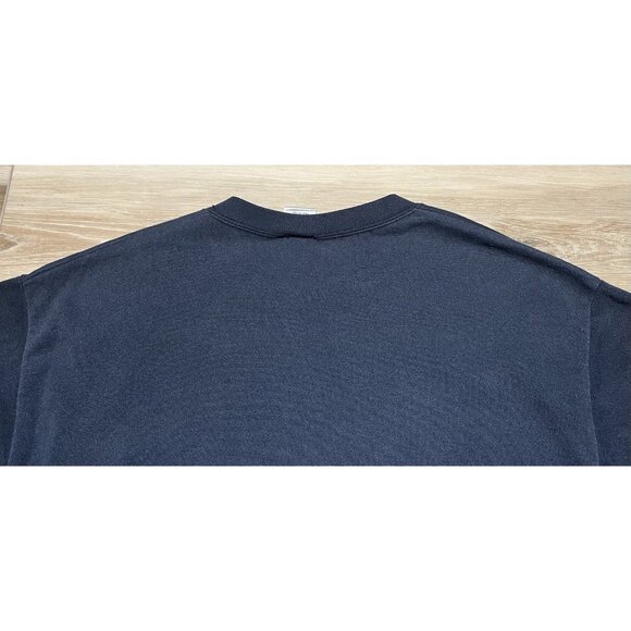 Nike Blue Spellout Sweatshirt Crewneck - Vintage Size XL - Picture 8 of 15